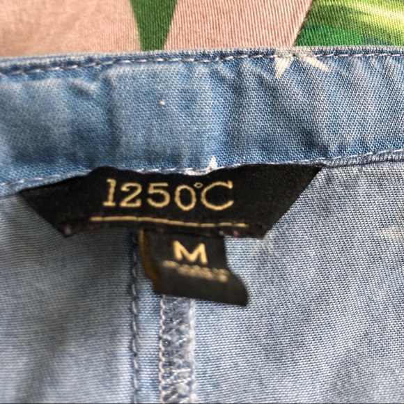 CHAMBRAY STAR ROMPER - Picture 4 of 4